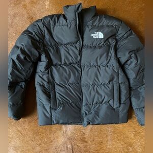 North face unisex teen 12 puffer black